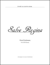 Salve Regina SATB choral sheet music cover